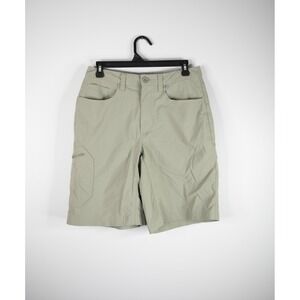 Cabelas Cargo Shorts Mens Size 30 Sage Green Gorpcore Hiking Fishing Utility